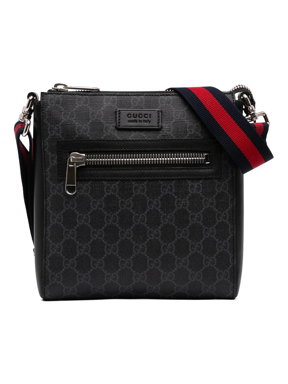 Gucci Small Gg Supreme Web Messenger #323905G62B